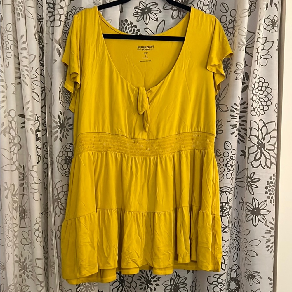 Torrid Yellow Top, 3 (3X)
